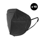 10 máscaras pretas FFP2 NR - My Médical