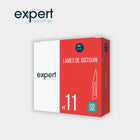 100 lâminas de bisturi estéreis - Expert by My Podologie