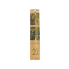 20 paus de incenso para queimar 25 cm - 4 aromas