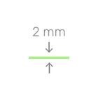 Aerosorb W - Borracha celular - 2 mm / 3 mm - Nora