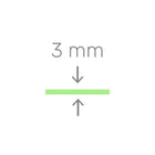 Aerosorb W - Borracha celular - 2 mm / 3 mm - Nora