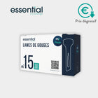 50 lâminas de goiva estéreis - Essential by My Podologie