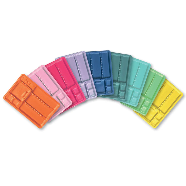 50 plateaux de soin à usage unique avec compartiments - 3 formats My Podologie 