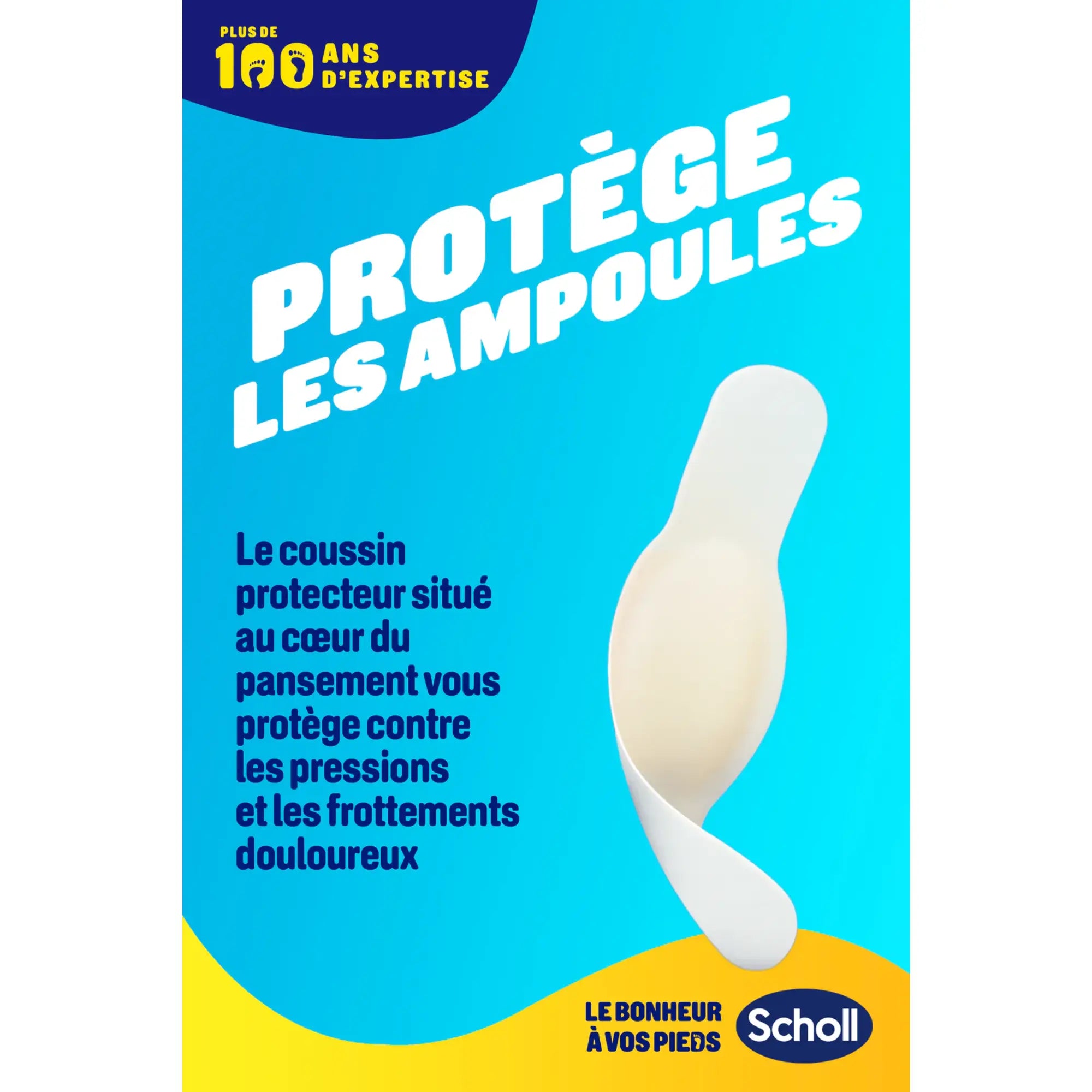 6 Pansements Hydrocolloïdes Orteils - Scholl Scholl 