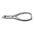 Alicate de unhas - Corte côncavo 22 mm - Mordente cônico - 14 cm - Ruck