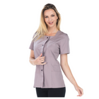 Léa - Blusa - Manga curta - Mulher - 70 cm