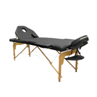 Mesa de massagem dobrável de madeira 194 x 70 cm com encosto reclinável - 7 cores