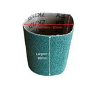 2 abrasive sleeves for bench grinder - different formats