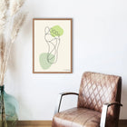 Pôster decorativo - Pegada artística
