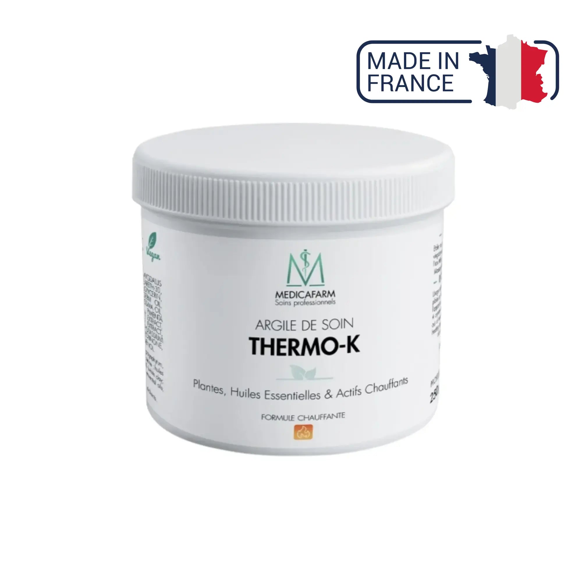 Argile de soin Thermo-K - Chauffant - Pot 250g - Medicafarm Medicafarm 