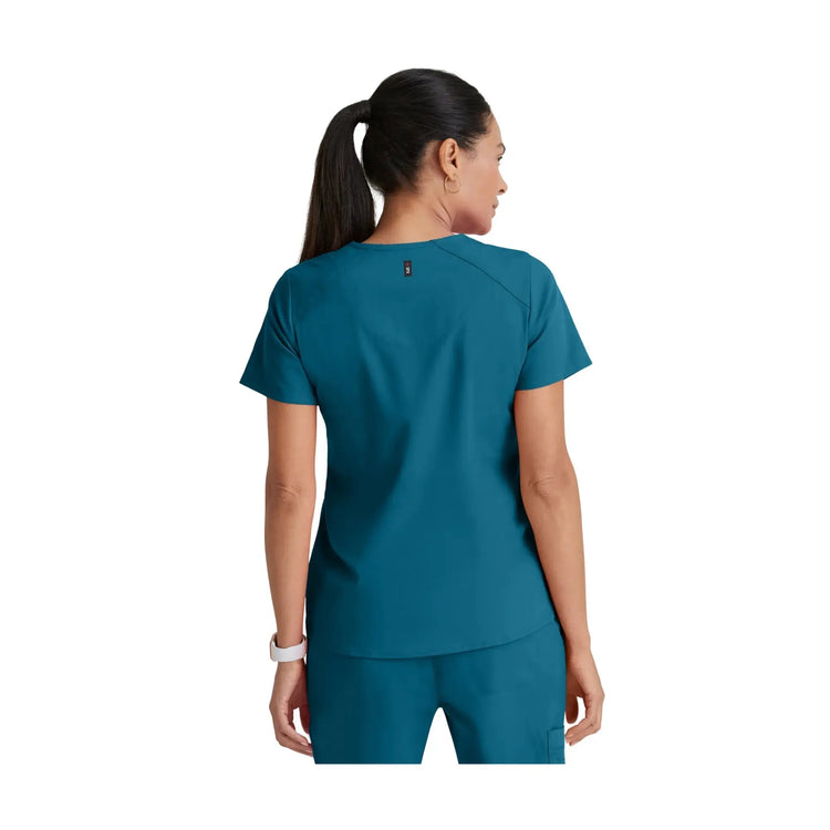 Aura - Túnica com decote em V - Mulher - Grey’s Anatomy Stretch Grey’s Anatomy 