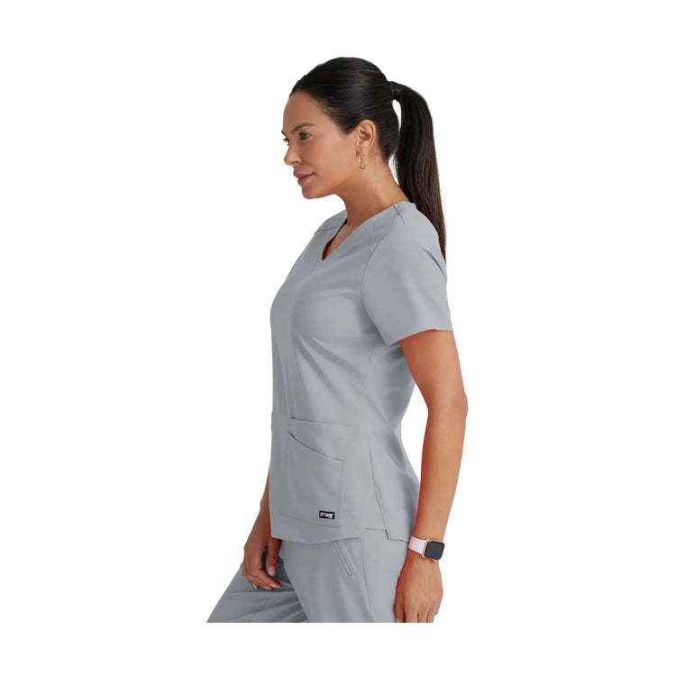 Aura - Túnica com decote em V - Mulher - Grey’s Anatomy Stretch Grey’s Anatomy 