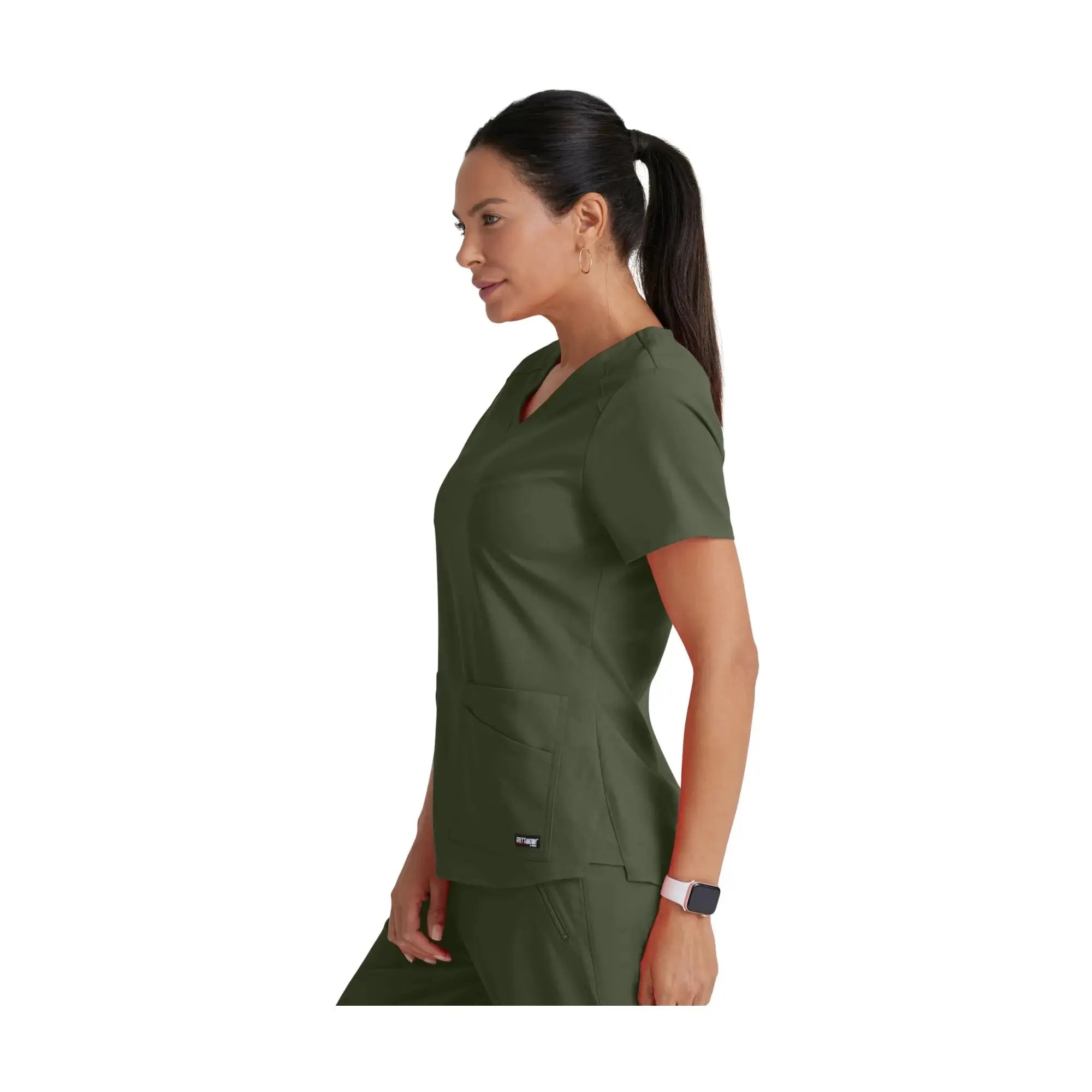 Aura - Túnica com decote em V - Mulher - Grey’s Anatomy Stretch Grey’s Anatomy 