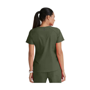 Aura - Túnica com decote em V - Mulher - Grey’s Anatomy Stretch Grey’s Anatomy 