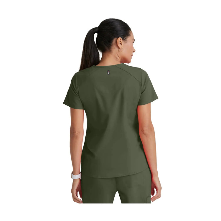Aura - Túnica com decote em V - Mulher - Grey’s Anatomy Stretch Grey’s Anatomy 