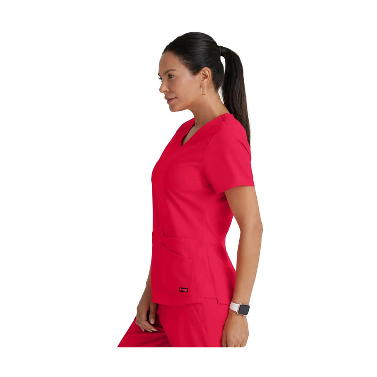 Aura - Túnica com decote em V - Mulher - Grey’s Anatomy Stretch Grey’s Anatomy 