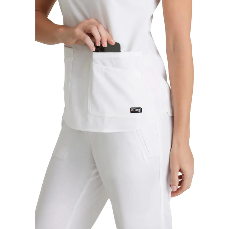 Aura - Túnica com decote em V - Mulher - Grey’s Anatomy Stretch Grey’s Anatomy 