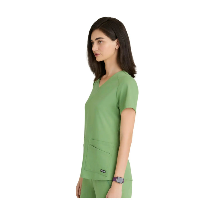 Aura - Túnica com decote em V - Mulher - Grey’s Anatomy Stretch Grey’s Anatomy 