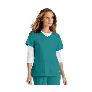 Aura - Túnica com decote em V - Mulher - Grey’s Anatomy Stretch Grey’s Anatomy 