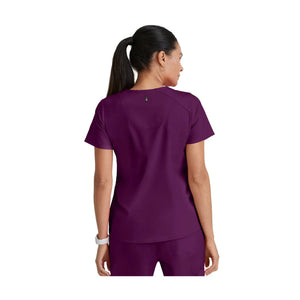 Aura - Túnica com decote em V - Mulher - Grey’s Anatomy Stretch Grey’s Anatomy 