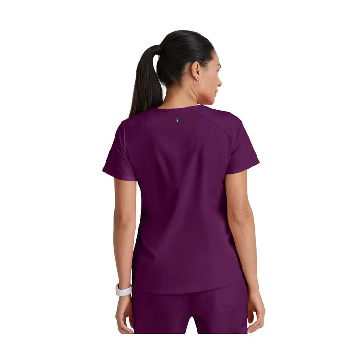 Aura - Túnica com decote em V - Mulher - Grey’s Anatomy Stretch Grey’s Anatomy 