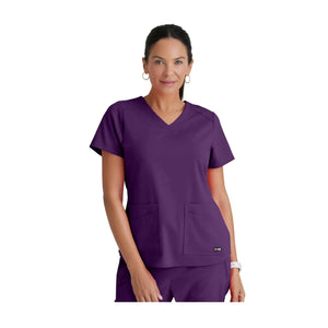 Aura - Túnica com decote em V - Mulher - Grey’s Anatomy Stretch Grey’s Anatomy 
