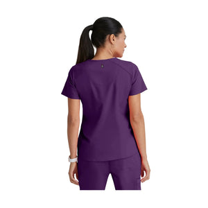 Aura - Túnica com decote em V - Mulher - Grey’s Anatomy Stretch Grey’s Anatomy 