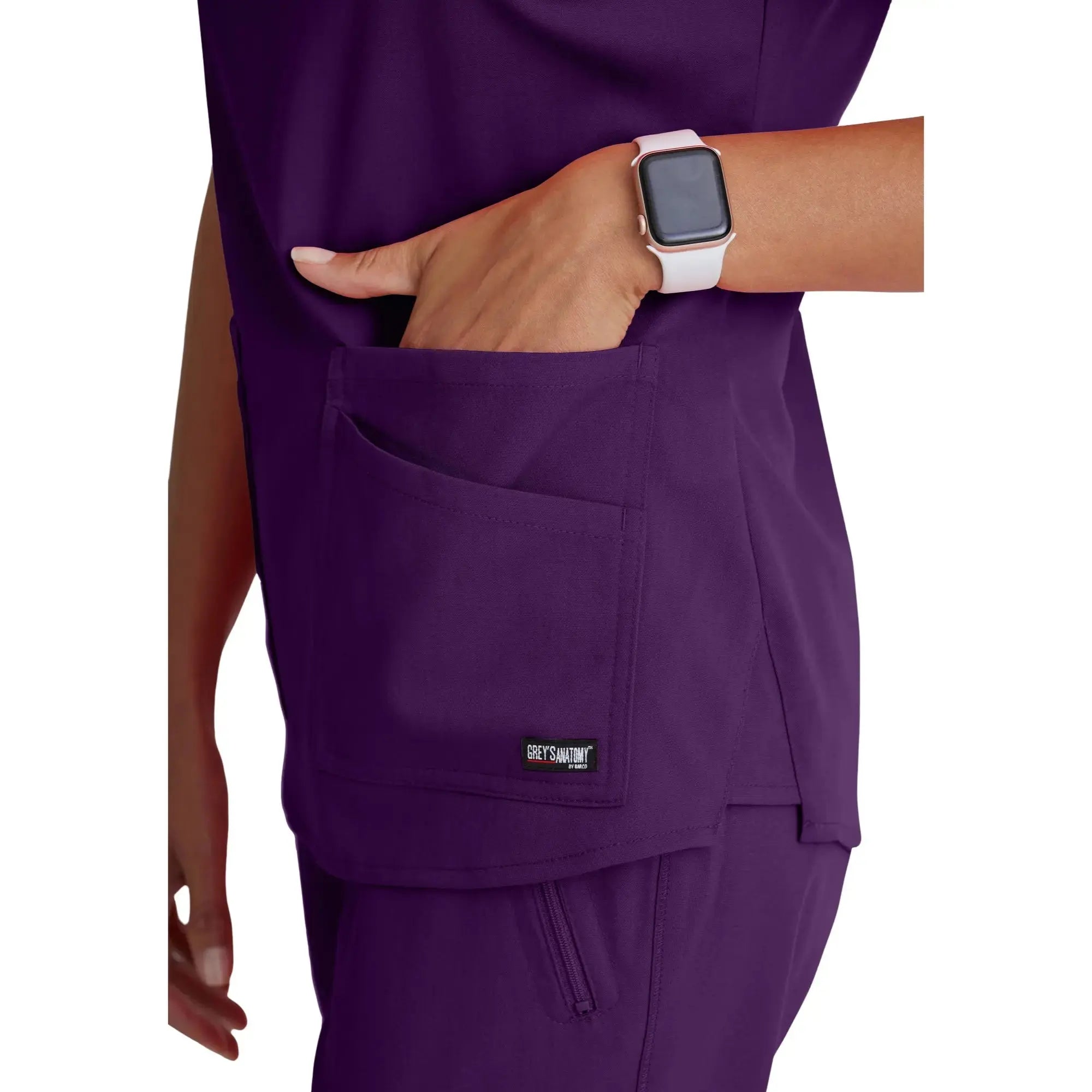 Aura - Túnica com decote em V - Mulher - Grey’s Anatomy Stretch Grey’s Anatomy 