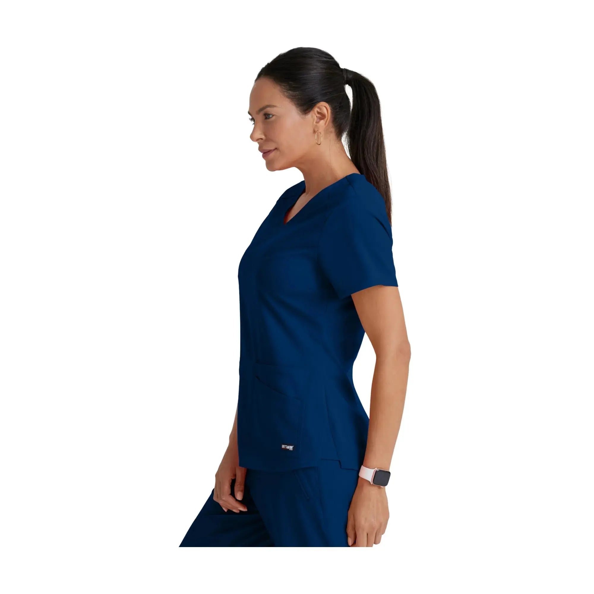 Aura - Túnica com decote em V - Mulher - Grey’s Anatomy Stretch Grey’s Anatomy 