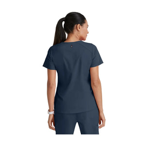 Aura - Túnica com decote em V - Mulher - Grey’s Anatomy Stretch Grey’s Anatomy 