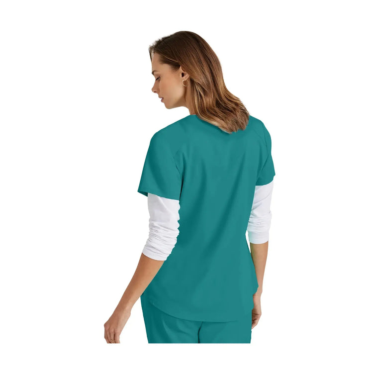 Aura - Túnica com decote em V - Mulher - Grey’s Anatomy Stretch Grey’s Anatomy 