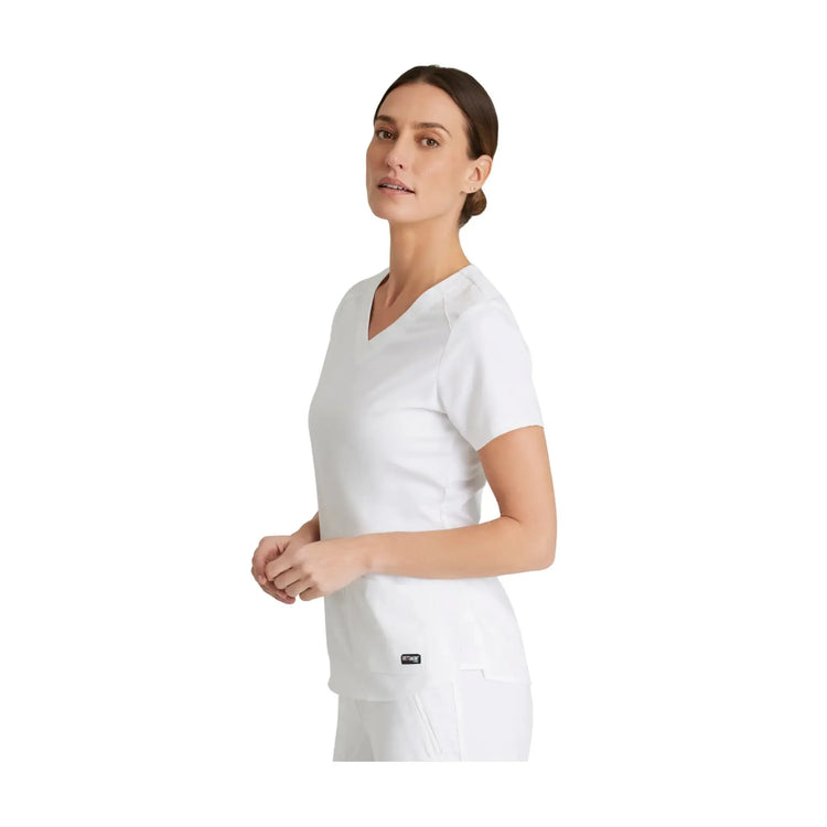 Aura - Túnica com decote em V - Mulher - Grey’s Anatomy Stretch Grey’s Anatomy 