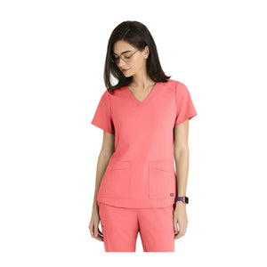 Aura - Túnica com decote em V - Mulher - Grey’s Anatomy Stretch Grey’s Anatomy 