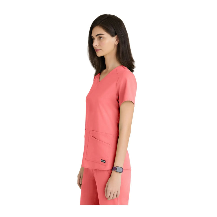 Aura - Túnica com decote em V - Mulher - Grey’s Anatomy Stretch Grey’s Anatomy 