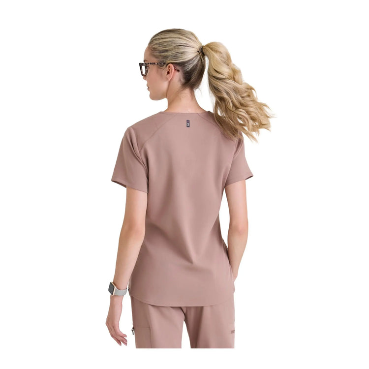 Aura - Túnica com decote em V - Mulher - Grey’s Anatomy Stretch Grey’s Anatomy 