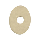 Bandagens adesivas de feltro oco - Formato oval - Fresco