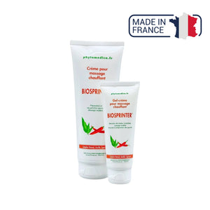 Biosprinter ® - Creme de massagem aquecedor - 2 capacidades - Phytomedica - My Médical