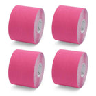 Caixa com 4 rolos de fita adesiva elástica - 5cm x 5m - 5 cores - K-Tape