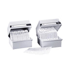 Card box for approx. 800 cards - A5 landscape orientation - Light gray - Ruck