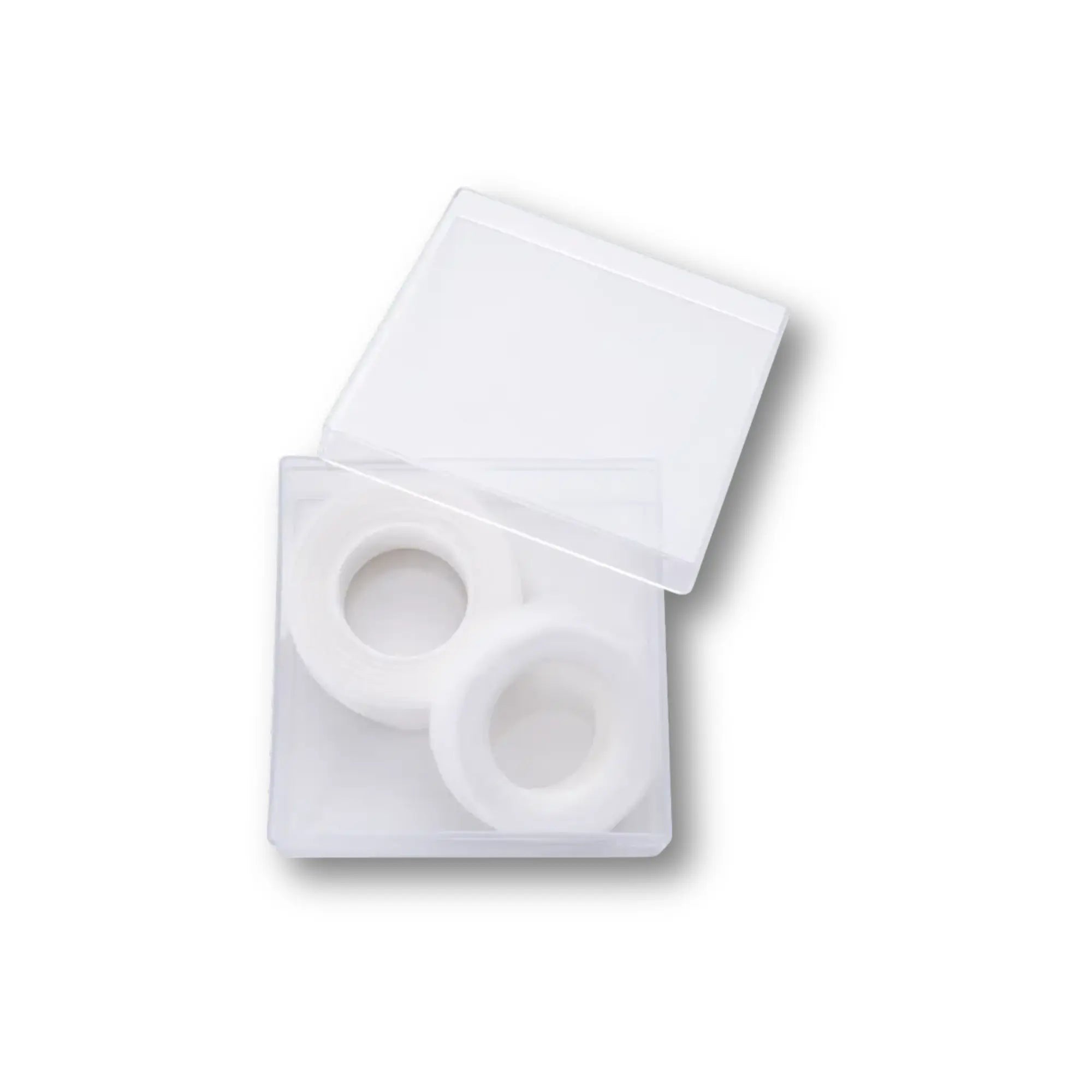 Boîte en plastique transparent - 8x8x3 cm - Ruck Ruck 