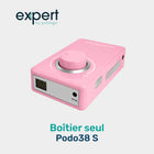 Somente caixa de micromotor portátil PODO38S - Rosa