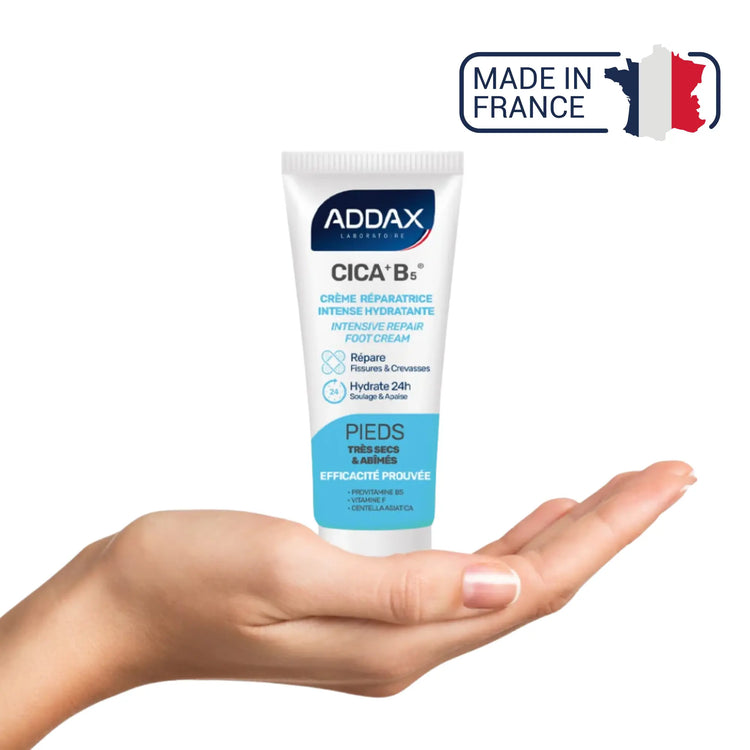 CICA + B5® - Crème pieds réparatrice intense hydratante - 50 ml - Laboratoire Addax Laboratoire Addax 