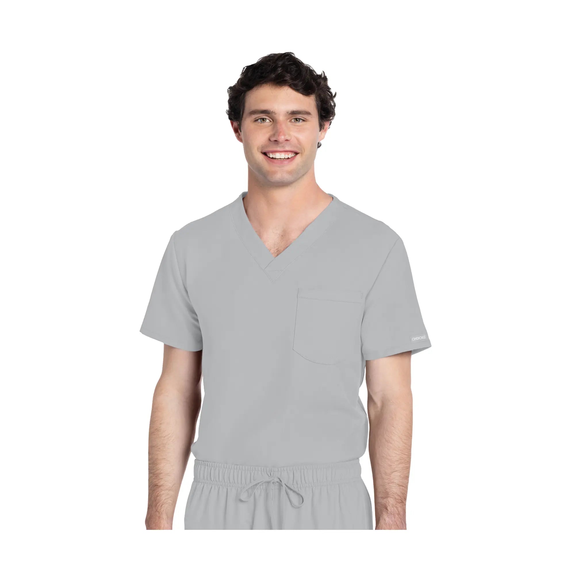 Capbreton - Tunique médicale - Col V - Unisexe - Cherokee Cherokee Authentic Workwear  Gris / 3XL