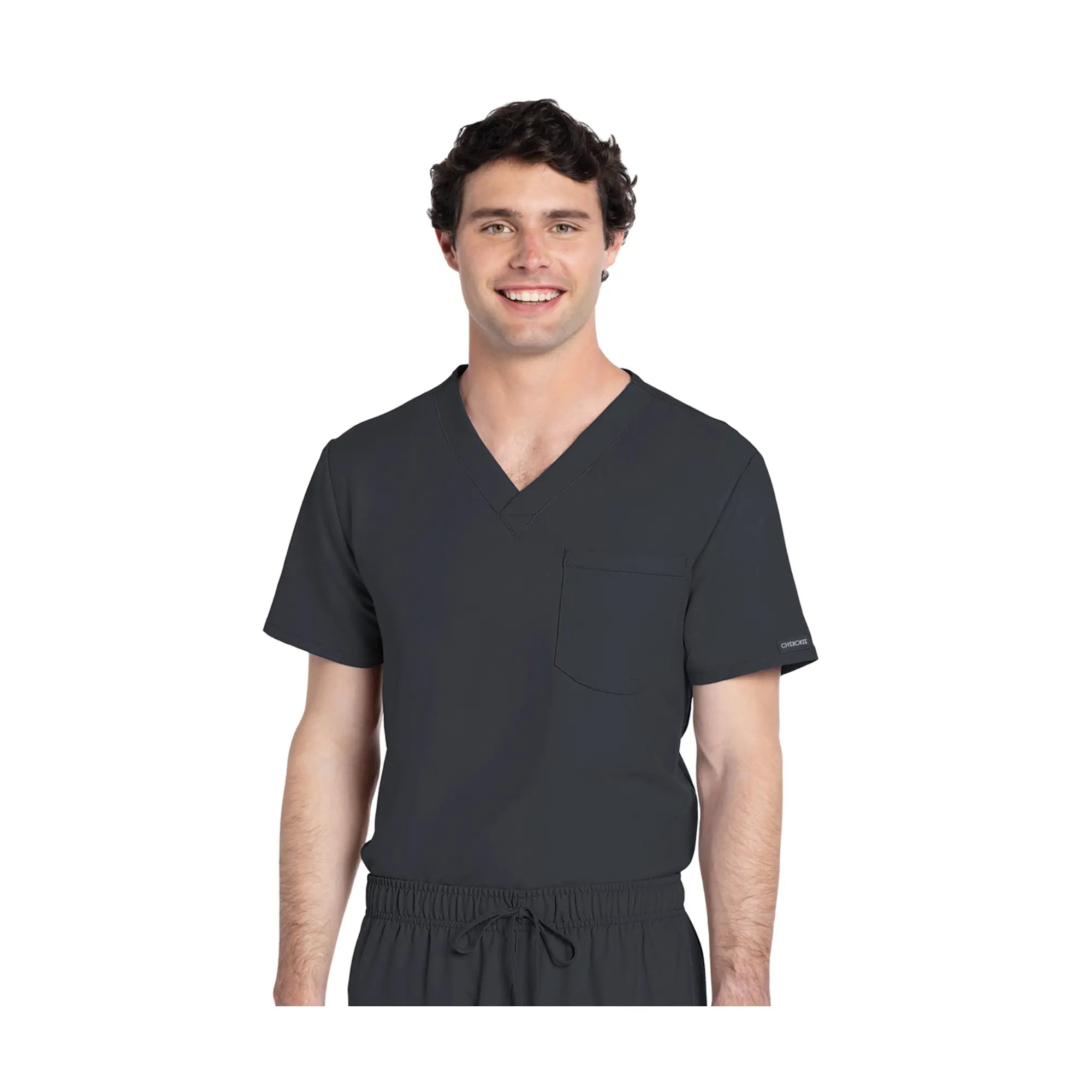 Capbreton - Tunique médicale - Col V - Unisexe - Cherokee Cherokee Authentic Workwear  Anthracite / 3XL