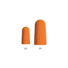 Tampas Cônicas Laranja SK-PODO X10 - Ø 5mm ou 11mm - Grão Fino, Médio ou Grosso - Lukas Podological