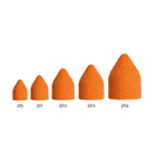 SK-PODO Orange Point Caps X10 - Ø 5mm / 16mm - Fine, Medium or Coarse Grain - Lukas Podological