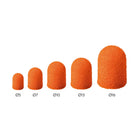 Tampas Redondas Laranja SK-PODO X10 - Ø 5mm / 16mm - Grão Fino, Médio ou Grosso - Lukas Podological