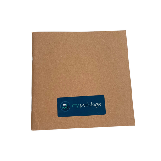Notebook 48 unlined pages - 10.5 x 10.7 cm - My Podologie My Podologie 