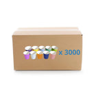 Caixa de 3000 copos de papel de 20 cl - 10 cores à escolha - Medi Stock