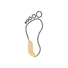 Coin varus-valgus - 8 mm - Shore 70-75 - Beige